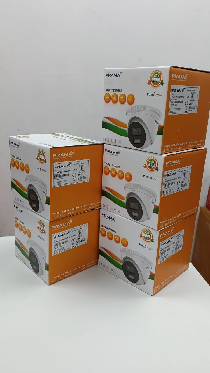 Prama RanginView 2MP Turret CCTV Cameras Stock in Patna